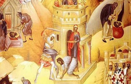 SINAXAR – 29 August –Tăierea capului Sfântului Proroc Ioan Botezătorul (Post)