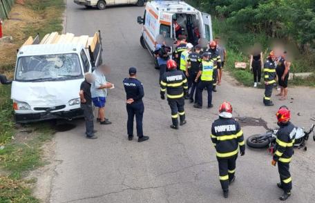 Adolescent de 17 ani ajuns la spital în urma unui accident
