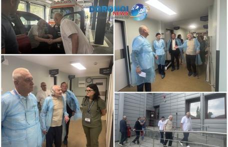 Renumitul neurochirurg dr. Leon Dănăilă a vizitat Spitalul Municipal Dorohoi