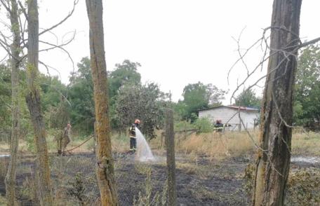 Patru case din Săveni și Santa Mare au fost cuprinse de incendii. Pompierii au intervenit