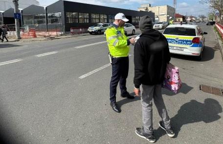 Pietonii luați în vizor de polițiștii botoșăneni