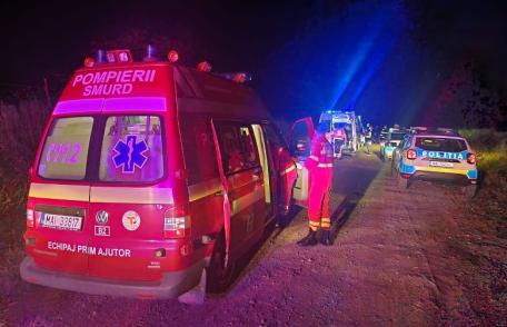 Trei minori și doi adulți au ajuns la spital în urma unui accident produs în apropierea localității Dersca - FOTO