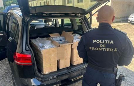Captură la Botoșani: 30.000 de țigarete și un autoturism de 45.000 lei, confiscate - FOTO