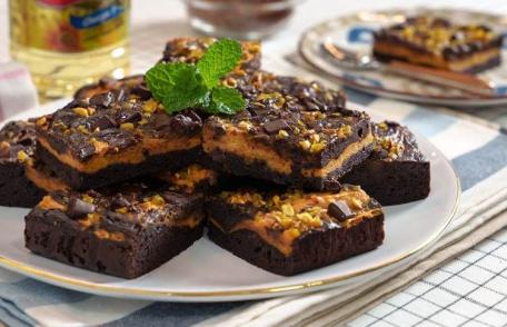 Prăjitură cu ciocolată și dovleac