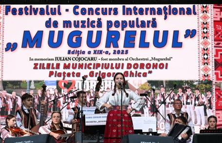 Prima zi a Festivalului „Mugurelul” 2025 a debutat cu succes la Dorohoi - FOTO