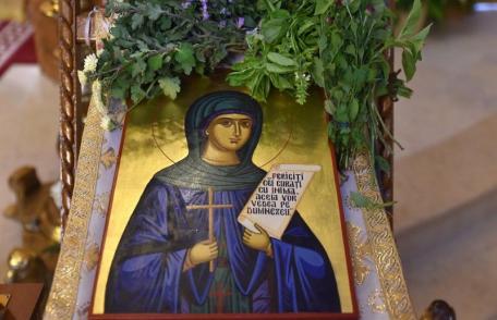 SINAXAR – 14 Octombrie – Sf. Cuv. Parascheva de la Iaşi