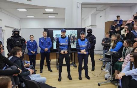 Alege să fii fair-play! – activitate a jandarmilor săvineni la Liceul Teoretic „Dr. Mihai Ciucă”