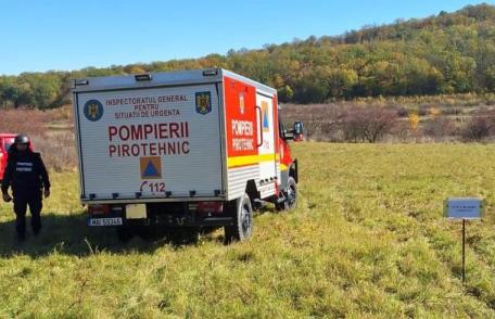 Muniție distrusă prin explozie controlată