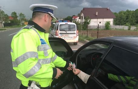 Tânăr de 21 de ani depistat la volan deși nu avea permis de conducere