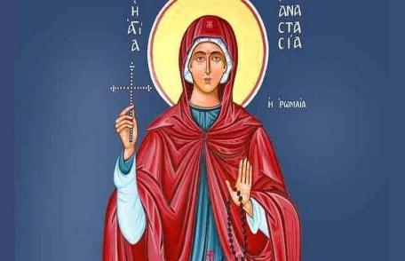 SINAXAR – 29 Octombrie – Sf. Cuv. Mc. Anastasia Romana; Sf. Cuv. Avramie şi Maria, nepoata sa