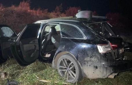 Doi tineri au ajuns la spital după un accident rutier petrecut la ieșirea din Botoșani - FOTO