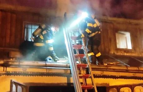 Incendiu la un garaj din municipiul Botoșani
