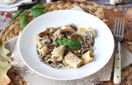 Paste cremoase cu ciuperci și smântână