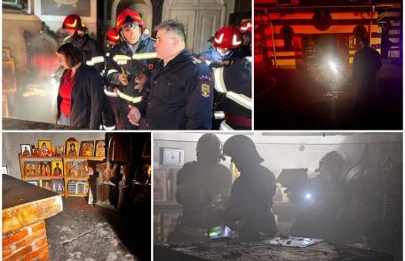 Pompierii au stabilit cauza probabilă a incendiului de la Biserica „Adormirea Maicii Domnului” din Dorohoi