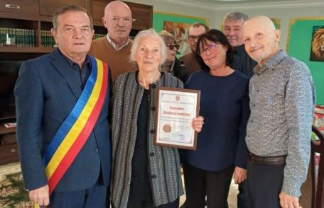 Dorohoiancă, sărbătorită la împlinirea vârstei de 100 ani