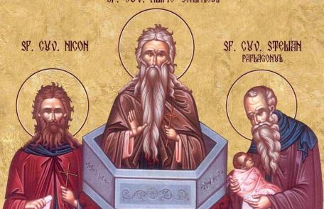SINAXAR – 26 Noiembrie – Sf. Cuv. Alipie Stâlpnicul, Nicon şi Stelian Paflagonul