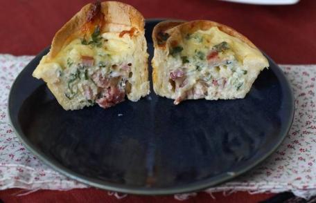 Brioșe ușoare cu tortilla!