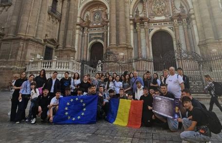 Experiență europeană de formare profesională în Spania pentru elevi ai Liceului Tehnologic „Alexandru Vlahuță” Șendriceni