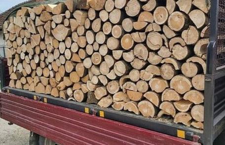 Material lemnos confiscat de polițiști la Dorohoi