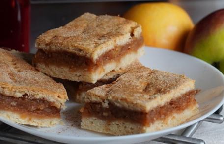 Prăjitură cu măr - de post