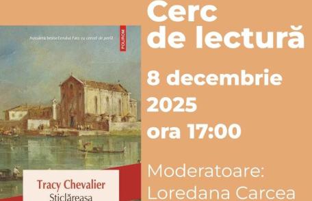 Cercul de lectură în discuție „Sticlăreasa” de Tracy Chevalier