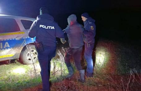 Bărbat dat dispărut de familie, găsit în șoc hipotermic de polițiști