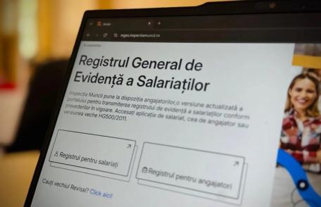 ITM Botoșani informează toți angajatorii cu privire la obligativitatea înrolării în platforma REGES-Online până la data de 31 decembrie 2025
