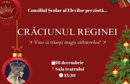 „Crăciunul Reginei” - Concert caritabil organizat de elevii Liceului „Regina Maria” Dorohoi
