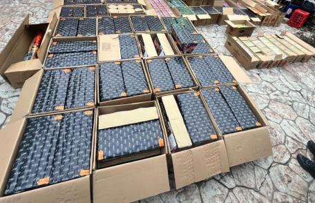 Aproximativ 9500 de articole pirotehnice ridicate de polițiști la Botoșani