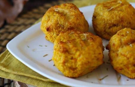 Chifteluțe de dovleac în air fryer