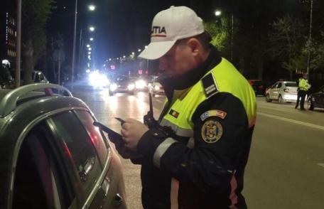 18 permise de conducere reținute de polițiști în urma unei acțiuni pentru siguranța rutieră