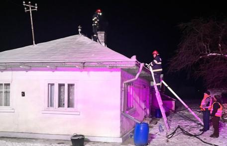 Curățați coșurile de fum! Trei case din comunele Vârfu Câmpului, Vorona și Vlădeni au fost în pericol