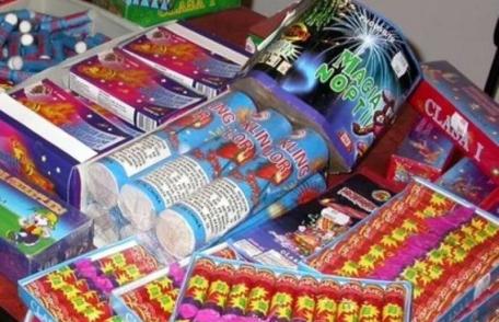 Articole pirotehnice confiscate de polițiștii de la Săveni