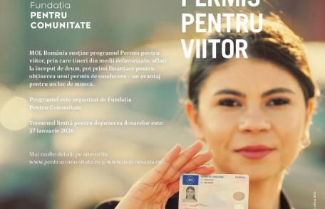 Permis pentru viitor - o șansă acordată tinerilor din medii defavorizate - Botoșani Editia a 11-a
