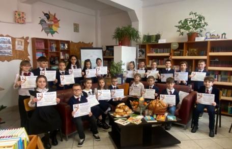 Activitate omagială dedicată poetului Mihai Eminescu la Școala Gimnazială „Spiru Haret” Dorohoi - FOTO