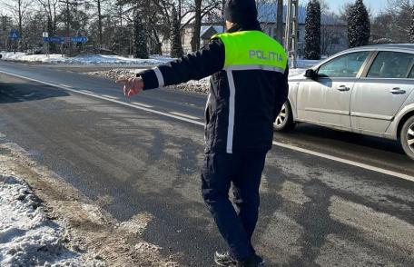 Șase permise de conducere reținute în urma unei acțiuni a polițiștilor rutieri