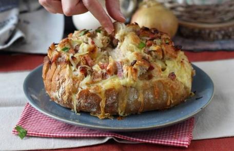 Pâine arici umplută