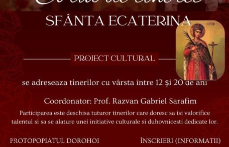 Protopopiatul Dorohoi lansează un proiect cultural pentru tineri: înființarea Corului de tineret „Sfânta Ecaterina”