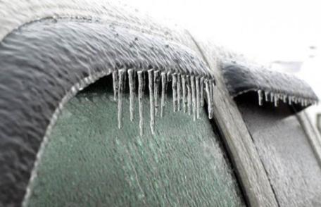 Cod galben de precipitații mixte și polei pentru județul Botoșani