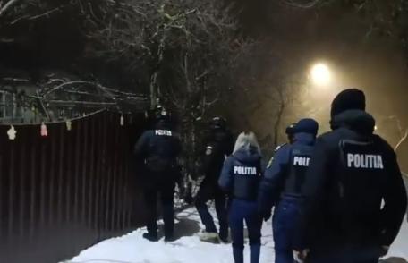Percheziții la Lozna și Vârful Câmpului la două persoane bănuite de furt de material lemnos