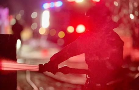 Incendiu violent izbucnit într-o gospodărie din Tudora