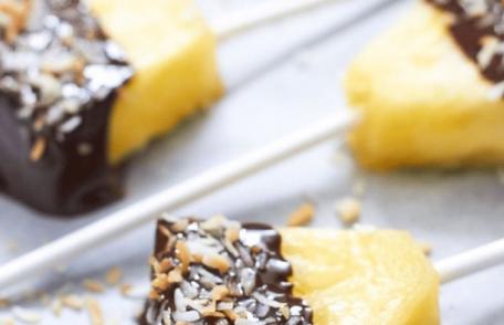 Ananas cu ciocolată