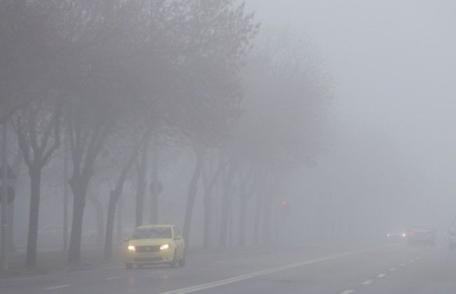  Cod galben de ceață pentru județul Botoșani