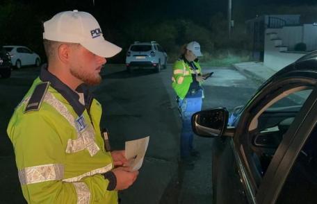 Acțiune amplă a polițiștilor! Peste 200 de amenzi aplicate, 8 permise reținute și o mașină indisponibilizată