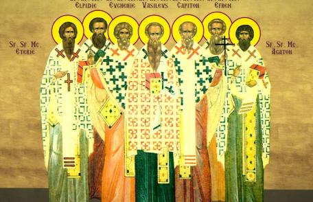 SINAXAR – 7 Martie – Sf. Sfinţiţi Mc. Efrem, Episcopul Tomisului