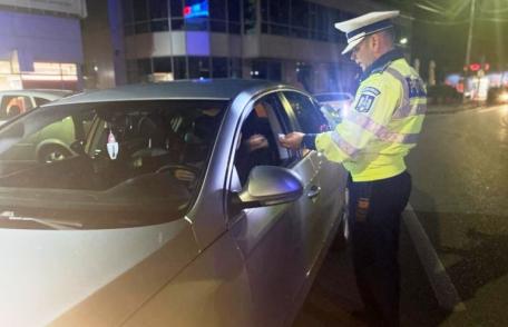 Acțiune a polițiștilor la Dorohoi, peste 50 de sancțiuni aplicate și două permise reținute