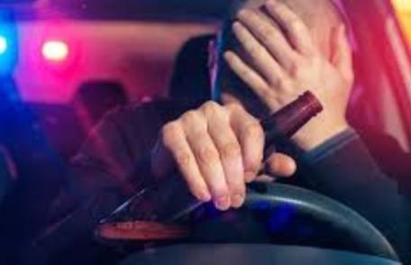 Bărbat depistat la volan sub influența alcoolului