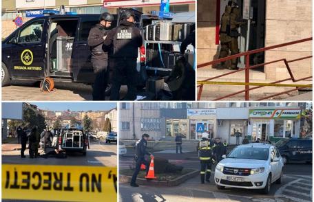 Desfășurare de forțe la Dorohoi după ce un bărbat a lăsat un pachet suspect în incinta BRD