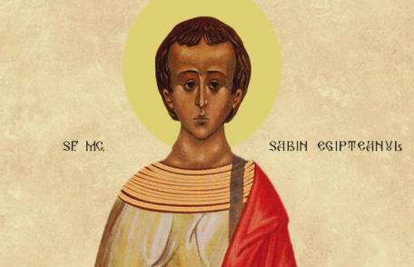 SINAXAR – 16 Martie – Sf. Mc. Sabin Egipteanul