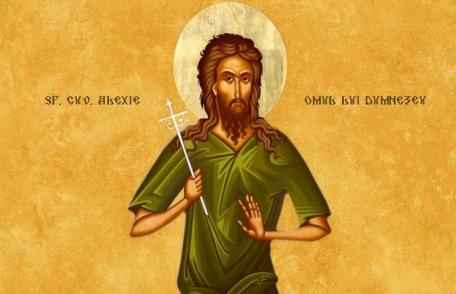 SINAXAR – 17 Martie – Sfântul Cuvios Alexie, omul lui Dumnezeu
